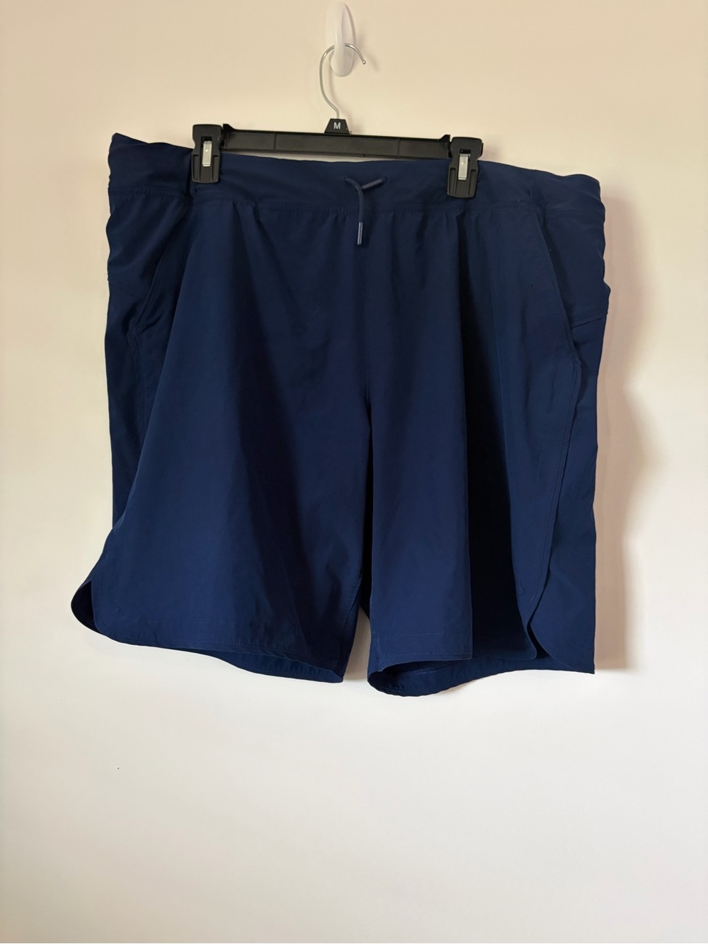 Women’s lands end size 18 swim shorts navy blue swim stretch